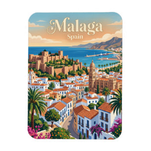 Malaga, Spain Magnet