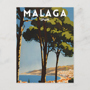Malaga Spain Postcard