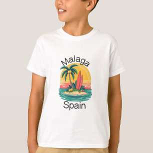 Malaga Spain Souvenirs Espana Travel Vacation Men T-Shirt