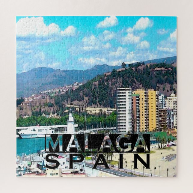 Malaga Square Puzzle (Vertical)