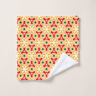 Malaga street walls 1 bath towel set