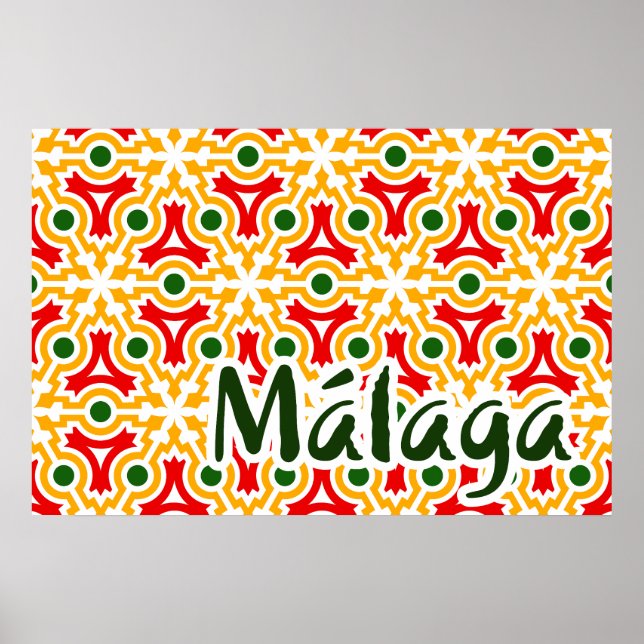 Malaga street walls 1 poster (Front)