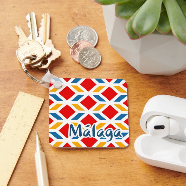 Malaga street walls 2 keychain (Desk)