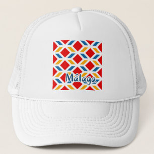 Malaga street walls 2 trucker hat