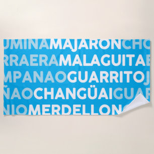 Malaguita Beach Towel