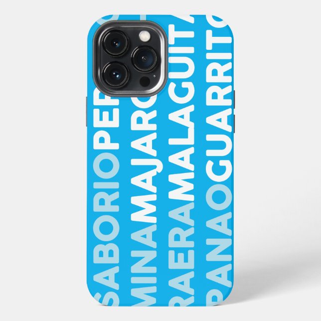 Malaguita iPhone Case (Back)