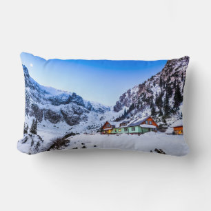 Malaiesti, Bucegi mountain Lumbar Pillow