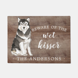 Malamute Dog Personalized Door Mat