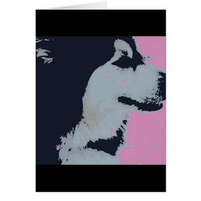 Malamute Dog Pop Art (Front)