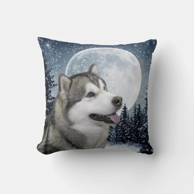 Malamute Pillow (Front)