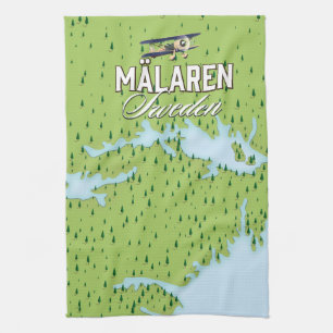 Mälaren Sweden Kitchen Towel