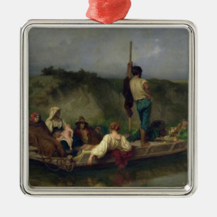 Malaria Metal Ornament