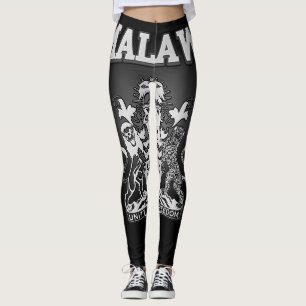 Malawi Coat of Arms Leggings