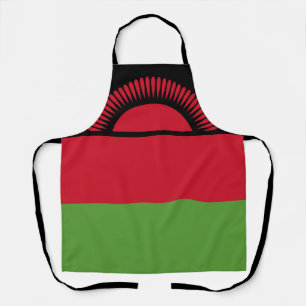 Malawi flag apron