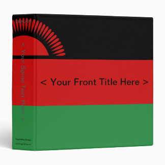 Malawi Flag Binder
