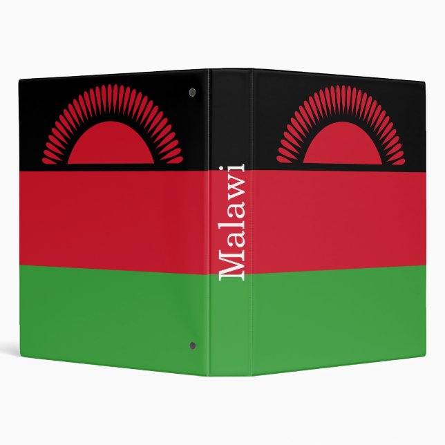 Malawi Flag Binder (Background)