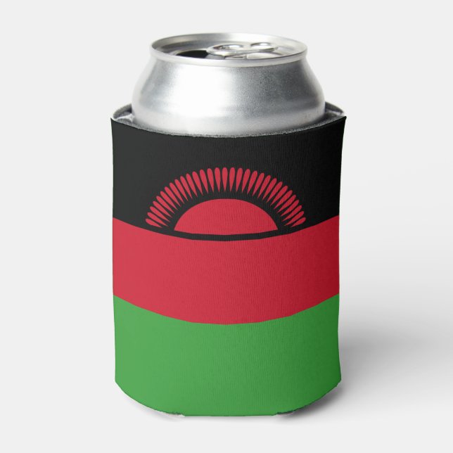 Malawi Flag Can Cooler (Can Front)