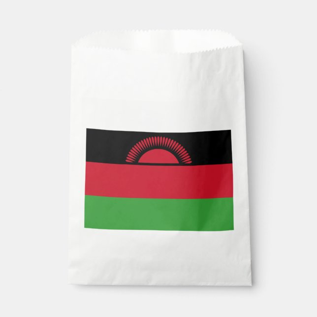 Malawi Flag Favour Bag (Front)
