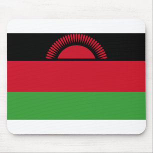 Malawi Flag Mouse Pad