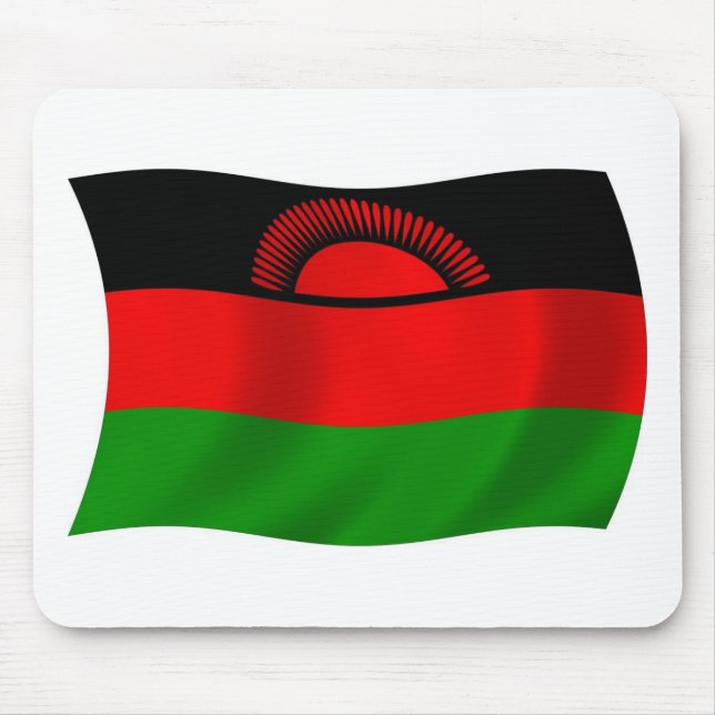Malawi Flag Mousepad (Front)