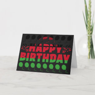 Malawi Flag Patriotic Birthday Card