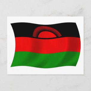 Malawi Flag Postcard