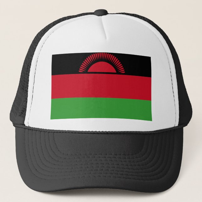 Malawi Flag Trucker Hat (Front)