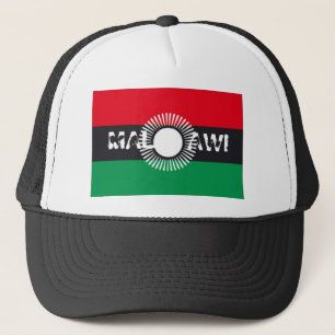 Malawi flag trucker mesh souvenir hat