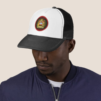 Malawi Heritage Emblem Trucker Hat
