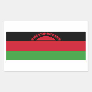 Malawi/Malawian Flag Sticker