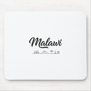 Malawi Skyline Travel Vacation Outfits Mouse Pad