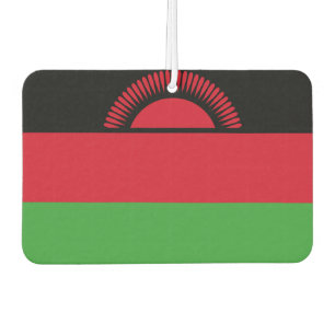Malawian flag air freshener