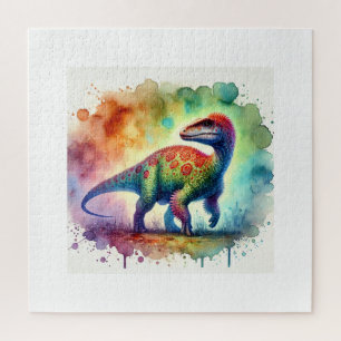 Malawisaurus 141024AREF148 - Watercolor Jigsaw Puzzle
