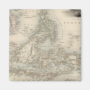 Malay Archipelago, or East India Islands Magnet