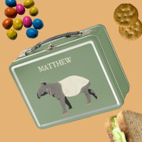 Malayan Tapir Animal Illustration Personalized