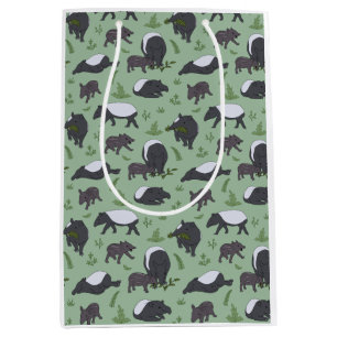 Malayan Tapir Green Jungle Zoo Animal Medium Gift Bag