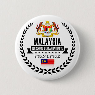 Malaysia 2 Inch Round Button
