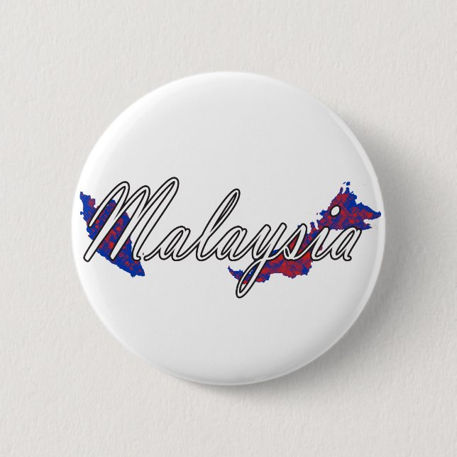 Malaysia 2 Inch Round Button (Front)