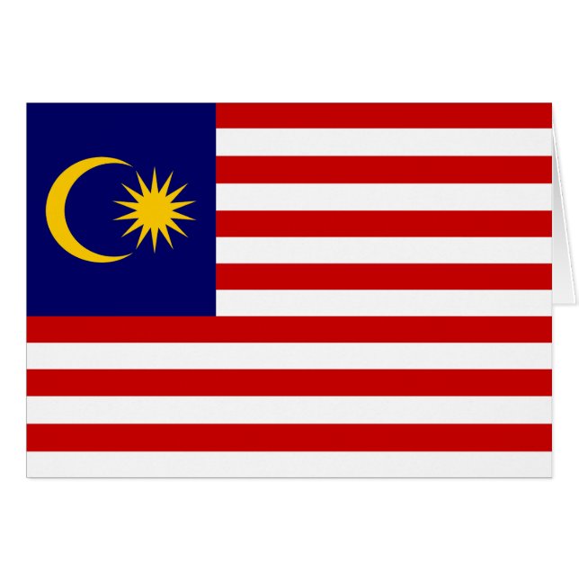 Malaysia Flag (Front Horizontal)