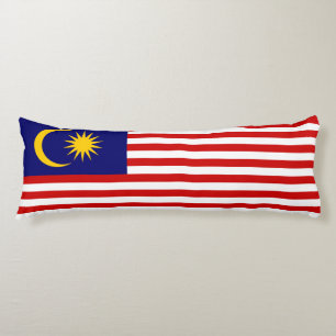Malaysia Flag Body Pillow