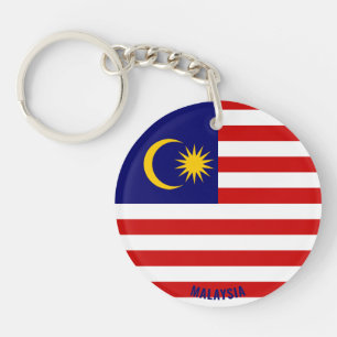 Malaysia Flag Charming Patriotic Keychain