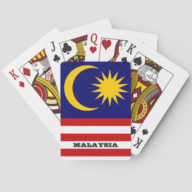 Malaysia Flag Games, Malaysia Playing Cards (Back)