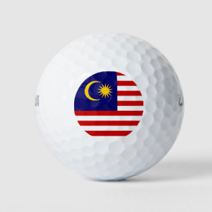 Malaysia Flag Golf Balls