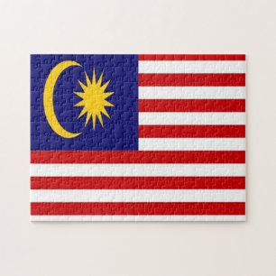 Malaysia - Flag - Jigsaw Puzzle