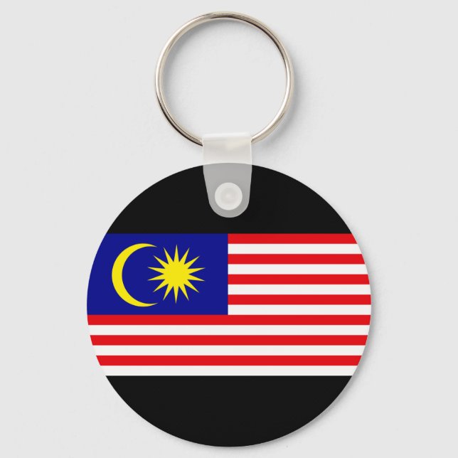 Malaysia Flag Keychain (Front)