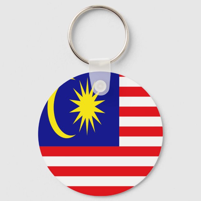 Malaysia flag keychain (Front)