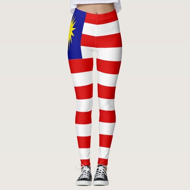 Malaysia flag leggings (Front)