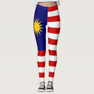 Malaysia Flag Leggings
