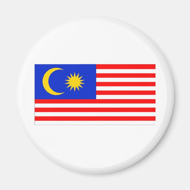 Malaysia Flag Magnet (Front)