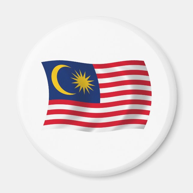 Malaysia Flag Magnet (Front)